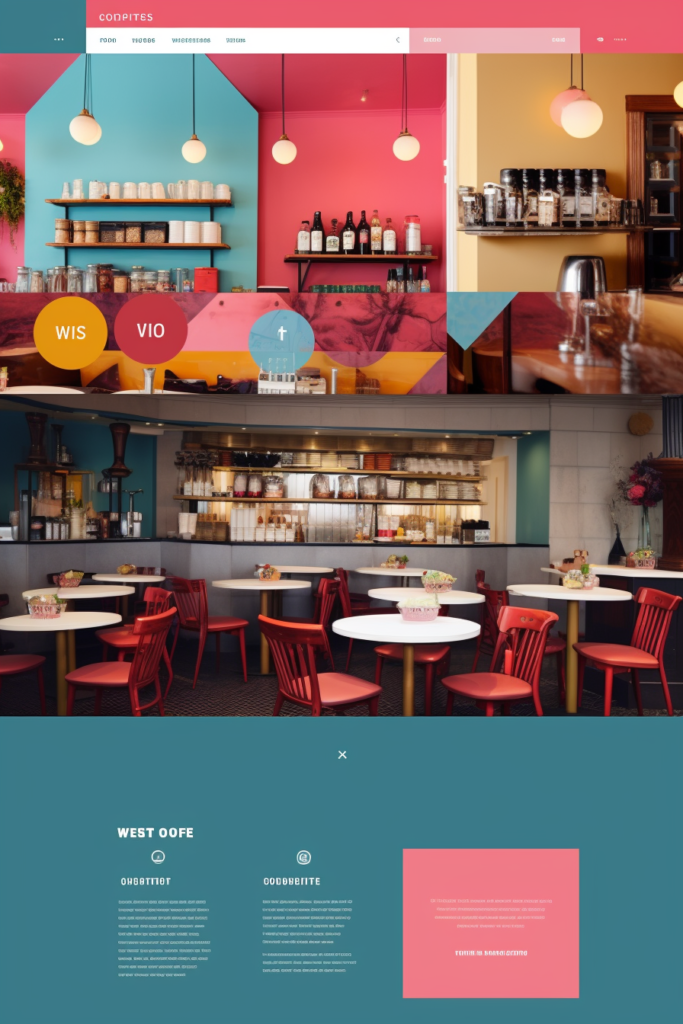 カフェのWebサイトの参考デザイン07